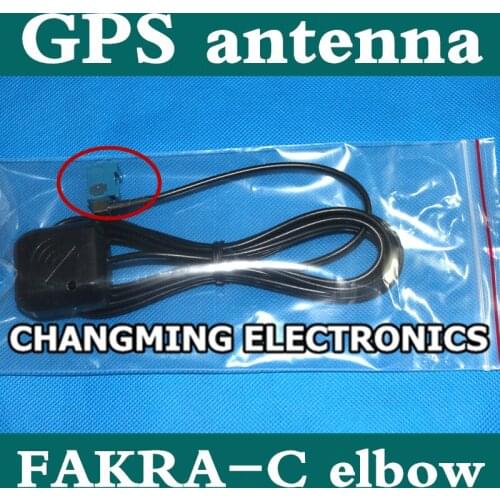 FAKRA-C SMB female connector GPS Antenna / FAKRA-C Elbow / Front mounted standard antenna(working 100% Free Shipping)1PCS