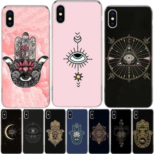 Pyramid All Seeing Evil Eye Phone Case For iphone 12 MIni 11Pro MAX XS 8 7 6 6S Plus X 5 5S SE XR SE 2020 Cover Shell Coque