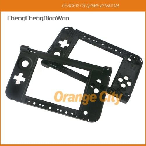 ChengChengDianWan 30pcs/lot high quality Replacement shell Housing Middle plastic Frame For 3DS XL for 3dsxl case shell black