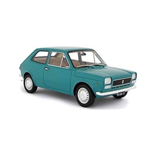 Fiat 127 1 ° 1971 series Blue Corallo1:18 diecast model car exclusively for collectors