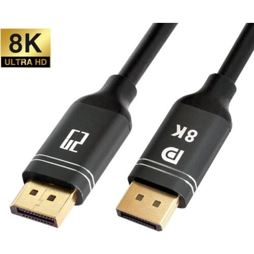 DisplayPort 1.4 DP 1.4v to DP 1.4v Cable 8K 60hz Cable Ultra-HD UHD 4K 144hz 7680*4320 for PC Laptop TV