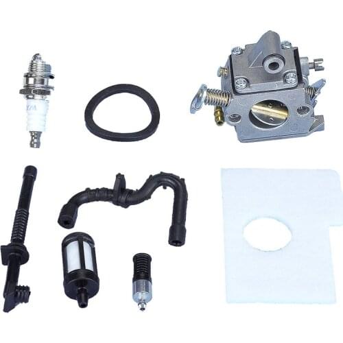 Carburetor Air Filter Set For MS170 MS180 017 018 Carb C1Q-S57B