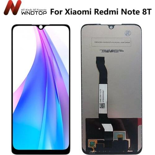 High Quality Black 6.3 Inch For Xiaomi Redmi Note 8T Global M1908C3XG LCD Display Touch Screen Digitizer Assembly+Tools