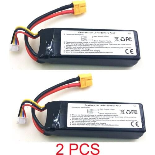 2PCS Original Walkera Runner 250 Pro RC Drone Spare Parts 11.1V 2200mAh (3S) Li-po Battery Runner 250PRO-Z-26
