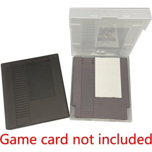 10pcs Plastic cover for NES Game Cartridge card Cover Plastic protecive case storage box