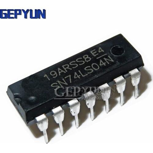 10PCS SN74LS04N SN74LS04 DIP14 DIP 74LS04N 74LS04 Gepyun