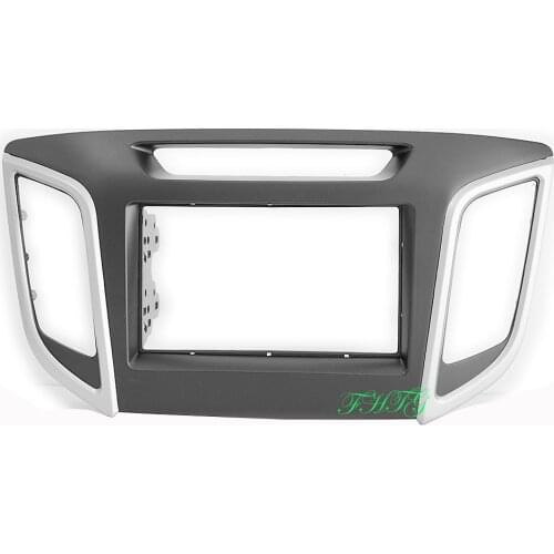 Car Radio Fascia,Dash Kit is suitable for 2014+ HYUNDAI IX25/ CRETA,Double Din Car Audio Frame