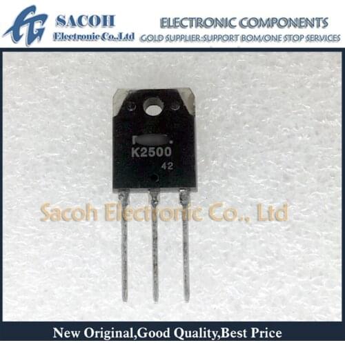 Free Shipping 10Pcs 2SK2500 K2500 TO-3P 25A 500V N-CHANNEL POWER MOSFET