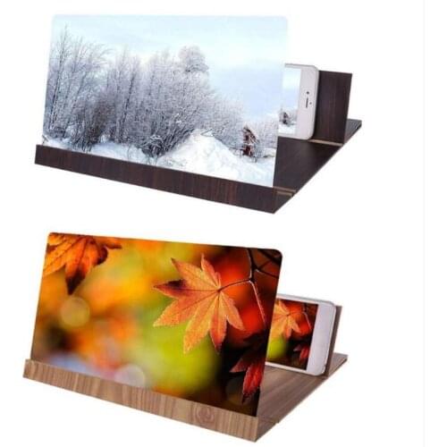 12in 3D phone magnifier screen Mobile Video tablet holder Enlarged Expander Stand for Pregnant woman child Radiation protection