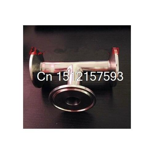 OD 19mm 3/4'' 3 Way Tee Sanitary Ferrule Pipe Fitting Stainless Steel 304