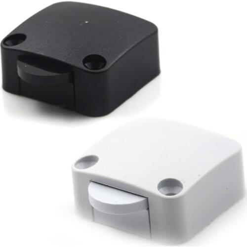 2A 250V/500W Cabinet Light Switch Gate Switch Automatic Reset Switch for Push-Pull Door/Wardrobe
