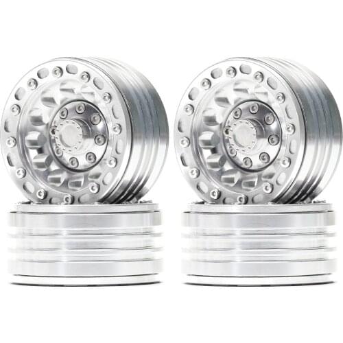 NEW ENRON Alloy 1.9" 55*39*28 Beadlock Wheels Hub Rims Tires for 1/10 RC Car Crawler Axial SCX10 Tamiya CC01 jimny Traxxas TRX-4