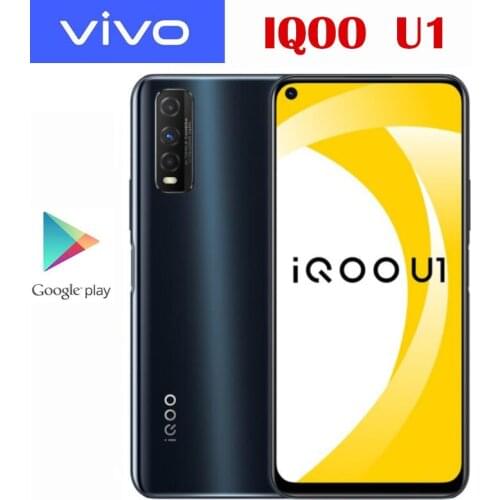 New Original Official VIVO IQOO U1 4G Cell Phone Snapdragon 720G 6.53inch 2340x1080P LCD 48.0MP Camera 18W Dash Charge 4500mAh