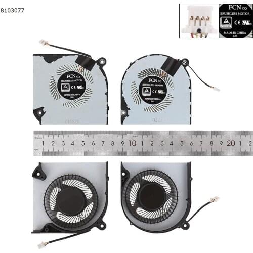 New Original Cpu Cooling Fan for ACER AN517-51 AN715-51 AN515-43 AN515-54 L+R Fan Cooler Radiato