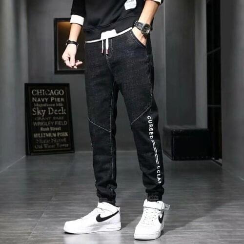 OloMM Men's Biker Jeans