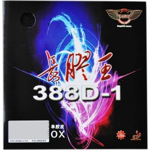 Original Dawei 388d-1 Quattro Long Pips-out Table Tennis Rubber Without Sponge Ping Pong Rubber