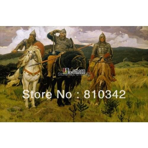 Canvas prints Heroic soldiers Oil Painting fine gift quality classical art home supply free shipping u2art-009