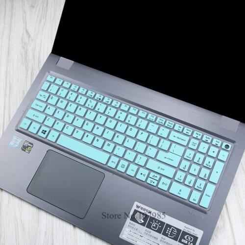 15.6 inch Silicone Keyboard Protector Cover Skin for Acer Aspire V5-591G E5-772G VN7-592 TMTX50 K50 V5-591G E5-575G F5-573G