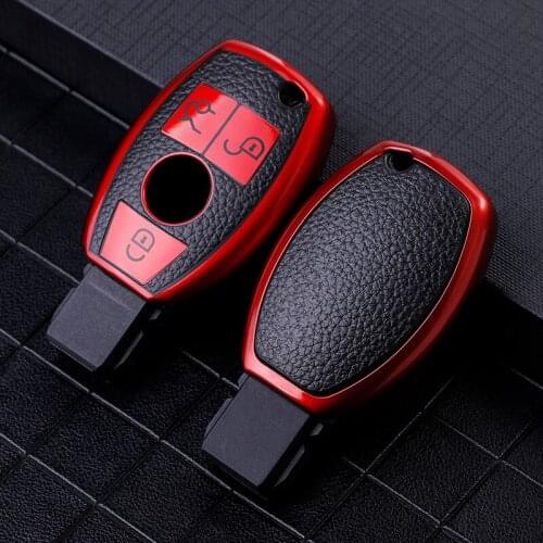 Tpu Car Key Case Shield Holder Cover For Mercedes Benz a b c e Gl s Glk Cls Class Amg W204 W205 W212 W463 W176 Accessories Box