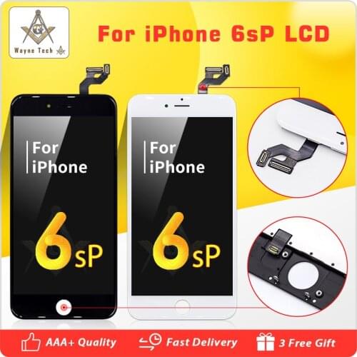 10PCS/LOT 5.5 Grade A+++ No Dead Pixel For iPhone 6S Plus LCD Display With 3D Touch Assembly Free DHL Shipping