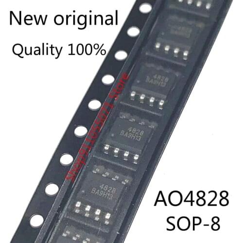 10PCS/LOT AO4828 4828 SOP-8 Dual N-channel 60V 4.5A SMD MOSFET