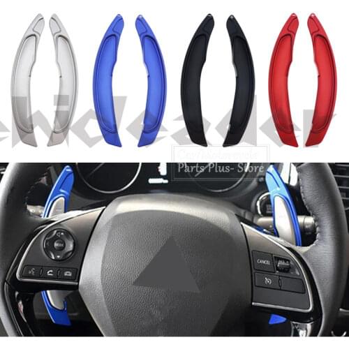 2x Car Steering Wheel Shift Paddle Extend Direct Gear Paddle Extension For Mitsubishi ASX Outlander Lancer Eclipse Cross Lancer