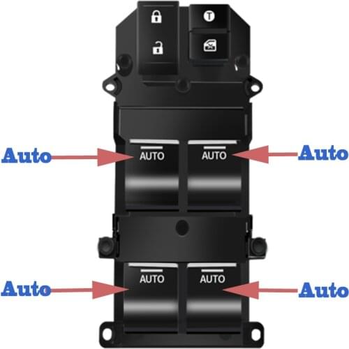 2020 New Four-door Automatic Power Window Switch For Honda Fit Jade Vezel VRV XR-V City 2014 2015 2016 2017 2018 2019 2020