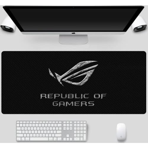 Large Mouse Pad Computer Fashion Gaming Mousepad Gamers Republic Keyboard Pads Office Laptop DeskMat Rubber 90x40 Mini Pc Carpet