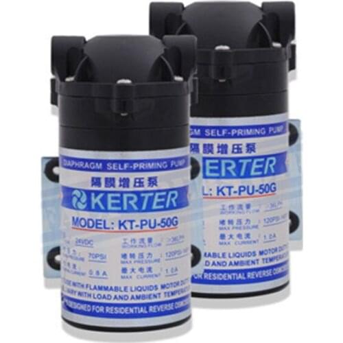 Household DC24V 70psi 75G water purifier booster water pumps