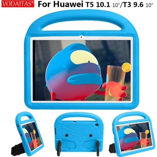 T3 Kids case for Huawei Mediapad T5 10 10.1 Inch tablet hand-held Non-toxic EVA full body cover for Huawei Honor Tablet 5 case