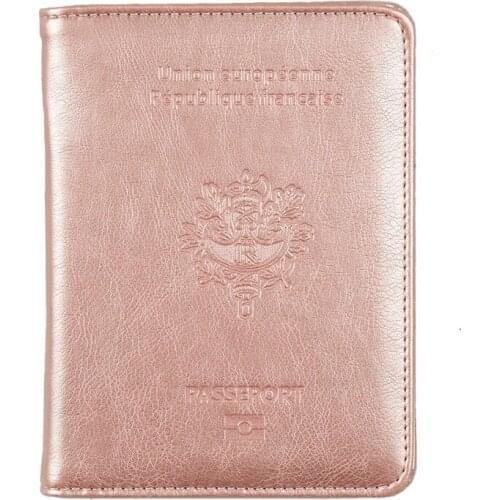 DIKEDAKU Multifunctional France Passport Cover Soft Pu leather Women/men Covers For Passport Holder Travel french Passport Case