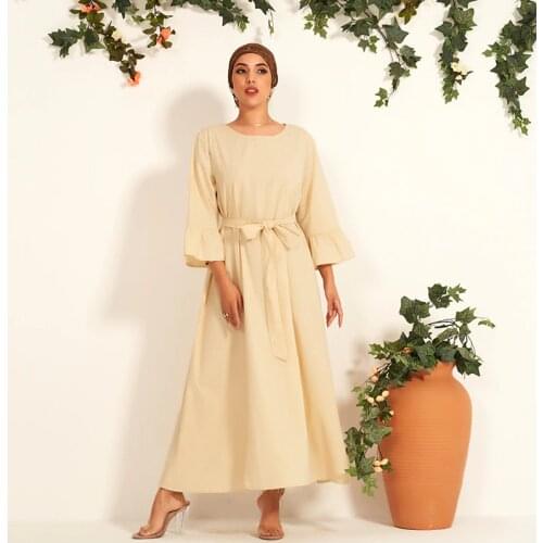 LIBIELIY Linen Summer Dresses