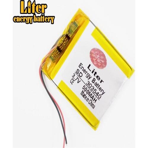 Liter energy battery Low price 303540 3.7V 500mah li-polymer battery cell made in China