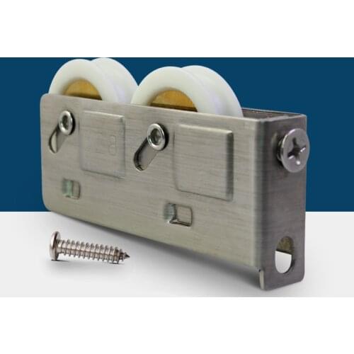 Model 828 window/door rollers/wheels,with bearing,stainless steel, Nylon pulley,groove,Durable,No rust,window hardware parts