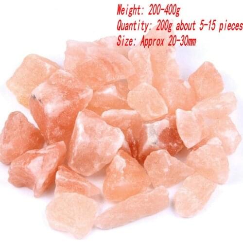 1/2lb Natural Himalayan Salt Stone Air Purifier Crystal Salt Rocks Negative Ionic Stone Healing Decor