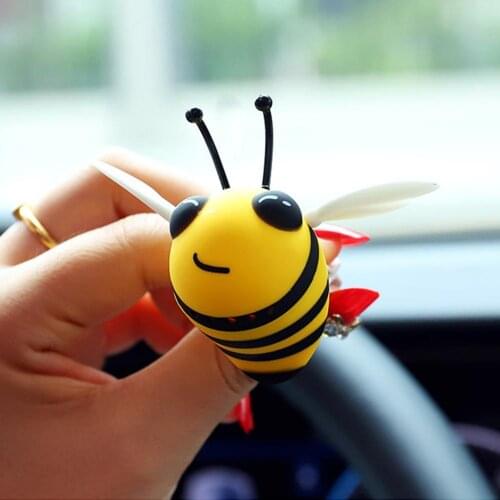 50% HOT SALES！！！Bee Car Auto Outlet Vent Perfume Clip Scent Ornament Fragrance Air Freshener
