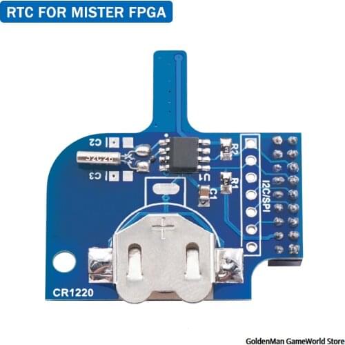 Manual Welding RTC Real Time Clock Board Chip for Mister FPGA Core Control Kit Terasic DE10-Nano