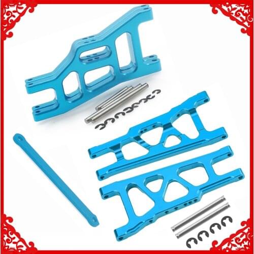 Front&Rear Lower Suspension Arm tie bar RC Hobby Model Car For 1/10 Traxxas Slash 2wd 3631 3655 Short Course Upgrade Parts