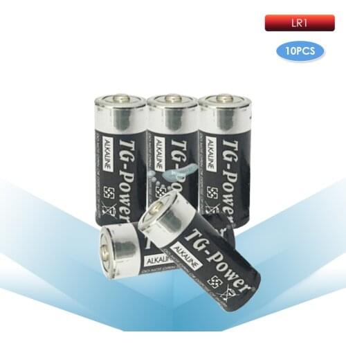 Kpay 10pcs/Lot LR1 Alkaline Batteries SIZE N E90 MN9100 910A 1.5V Single Use Dry Batteries For Sperker Bluetooth Players