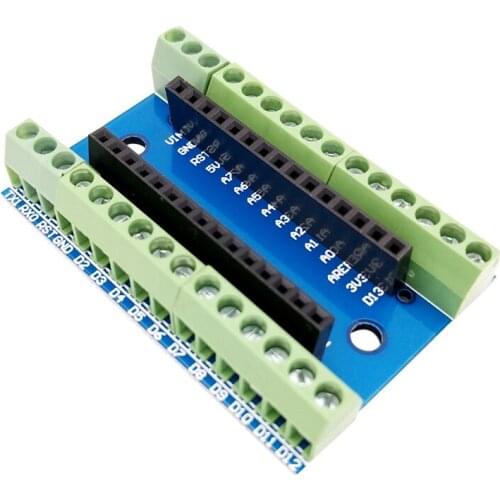 Standard Terminal Adapter Board For Arduino Nano 3.0 V3.0 AVR ATMEGA328P ATMEGA328P-AU Module Expansion Shiled Module