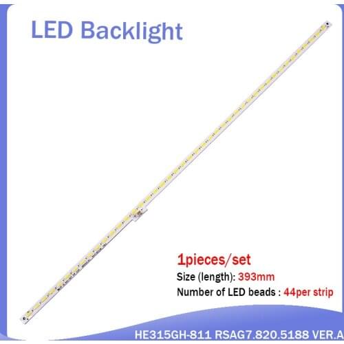 1 PCS LED backlight bar HE315GH-B11 RSAG7.820.5102 for LED32K160JD GT-1119424-A 44 LEDs 393MM