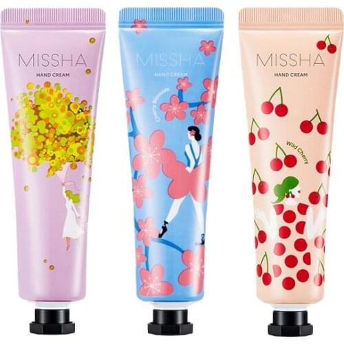 MISSHA Moisturizing Hand Cream 30ml Fragrance Hand Lotion Nourishing Smoothing Anti-Aging Hand Care Cream Korea Cosmetics