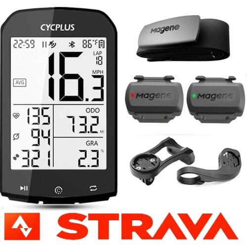 CYCPLUS M1 Bicycle Computer Bluetooth Ant+ Manege S3+ H64 Wireless Bike Speedometer Strava GPS Cyclocomputer Cycling Accessories