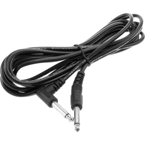 1pc 10ft 3m Electric Patch Guitar Amplifier AMP Instrument Cable Cord 6.35mm 1/4 Hot Sale