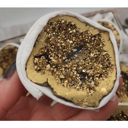 1pcs Natural crystal agate crystal cave emstone agate pieces for home decoration