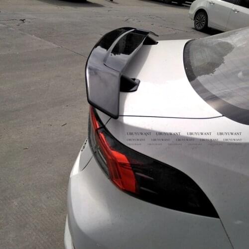 Car Lip Spoiler Universal For All Sedan Car ABS Plasitc Primer Color Rear Trunk Tail Wing For TOYOTA COROLLA Sedan 2018-2020