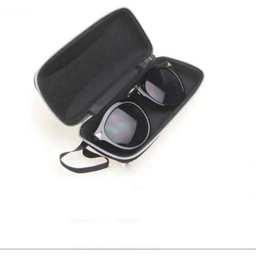 Eyeglass Cases Travel Packing Organizers Glasses Storage Box With Lanyard Zipper Eyewear Cases Cover Sunglasses Case For Women