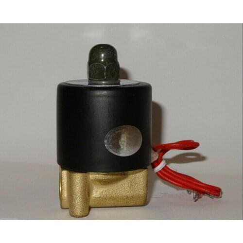 DC12V DC24V AC110V AC220V 1/8" Electric Solenoid Valve Diesel Gas Water Air 2W025-06