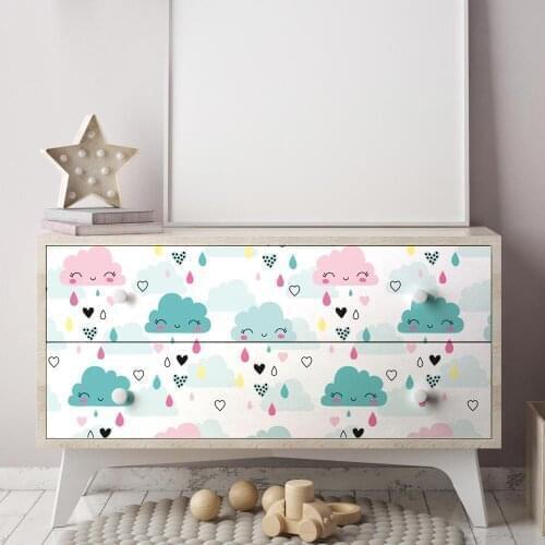 Foils adhesive furniture and walls rolls adhesive paper of various sizes, wrapping furniture tables kitchens cabinets 30x500cm