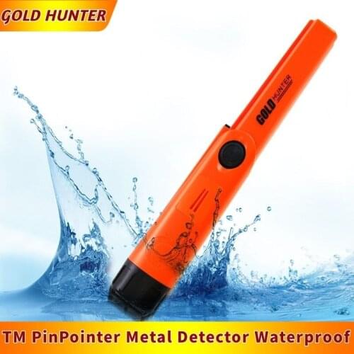 Gold Hunter TM IP68 Waterproof Pinpoint Probe Underwater Gold Metal Detector PinPointer with Holster